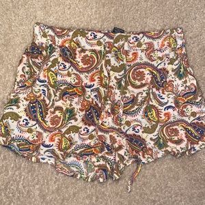 Multi print shorts from Charlotte Russe